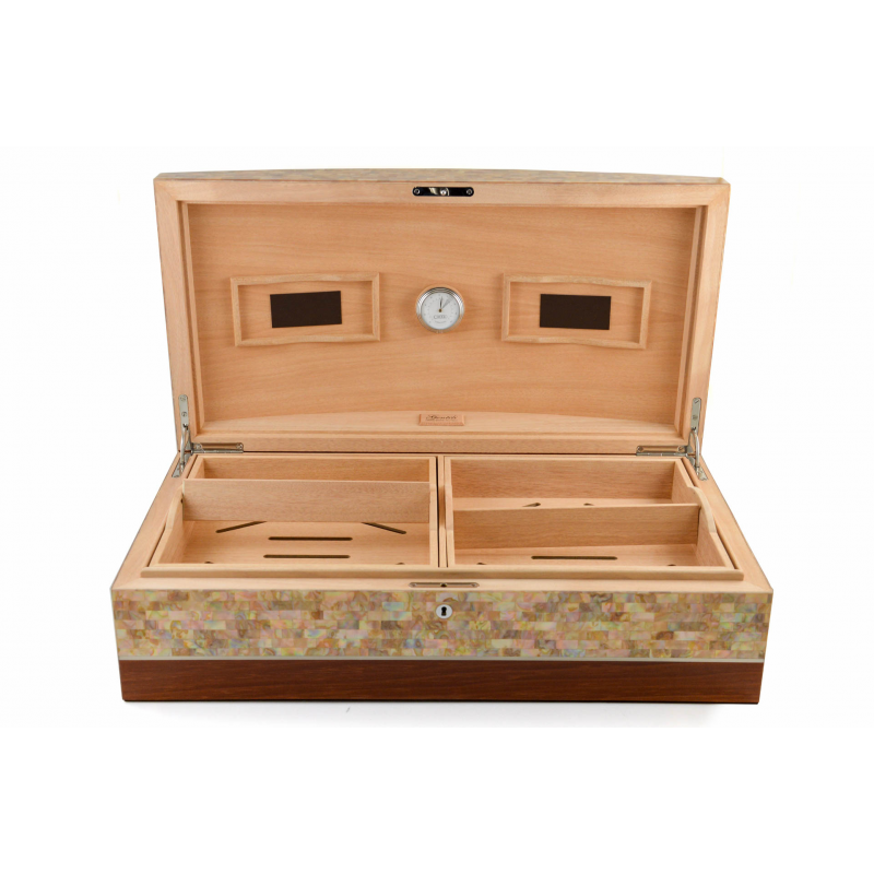 Humidor Gentili Nacre Orange