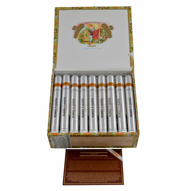 Сигары Romeo и Julieta Churchills. Romeo y Julieta сигары. Romeo and Juliet сигары Churchill. Коробка сигар Romeo y Julieta Churchills tubos 25 шт.